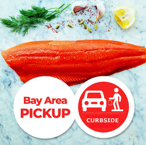 San Francisco Area Pick-Up: Tom's Wild Alaskan Sockeye Salmon in insulated carry bag (minimum 6 lbs, individually sealed fillets)