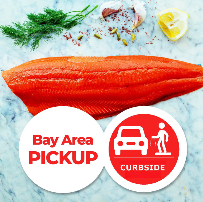 San Francisco Area Pick-Up: Tom's Wild Alaskan Sockeye Salmon in insulated carry bag (minimum 6 lbs, individually sealed fillets)