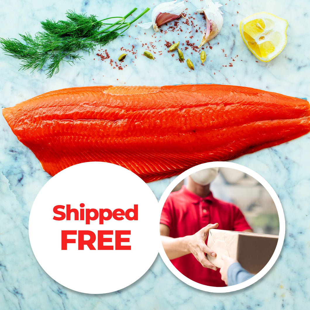 shipped free salmon filet